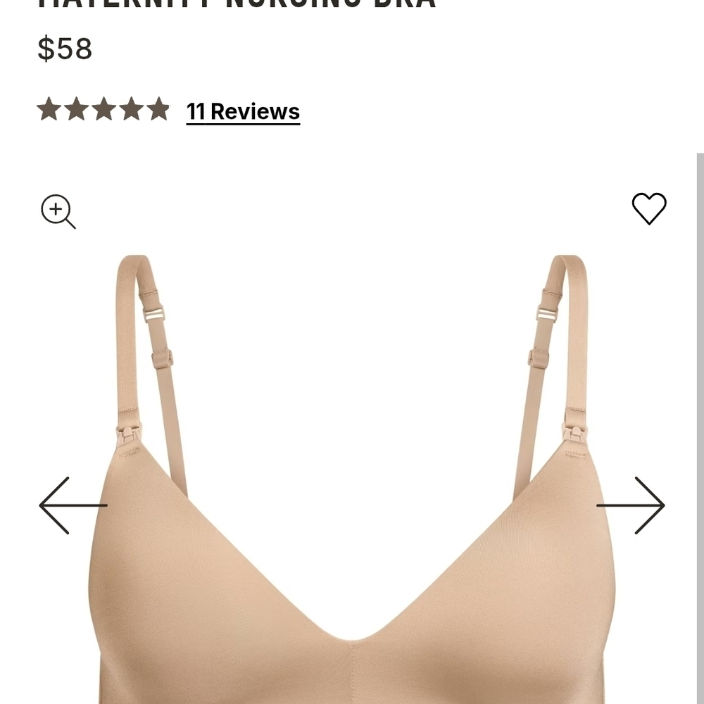 SKIMS Wireless Seamless Bra in Light Beige